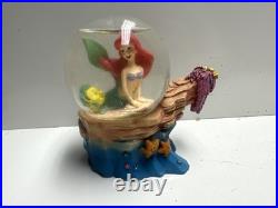 Disney Little Mermaid Under The Sea Water Globe Water Fountain Disney Little Mermaid Under The Sea Water Globe Water Fountain