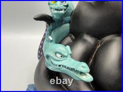 Disney Little Mermaid Ursula Sculpture with Mini Snow Globe Rare READ