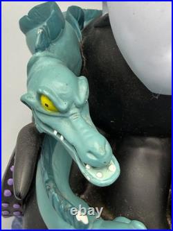 Disney Little Mermaid Ursula Sculpture with Mini Snow Globe Rare READ