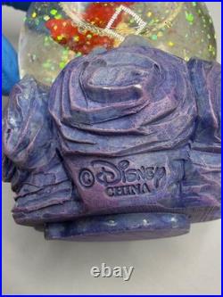 Disney Little Mermaid Ursula Sculpture with Mini Snow Globe Rare READ