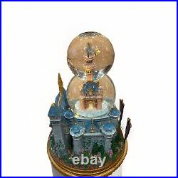 Disney Magic Kingdom Castle You Can Fly! Working INCREDIBLE Snow Globe RARE