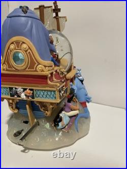 Disney Magical Gathering Ship A Whole New World Musical Snow Globe READ Disney Magical Gathering Ship A Whole New World Musical Snow Globe READ