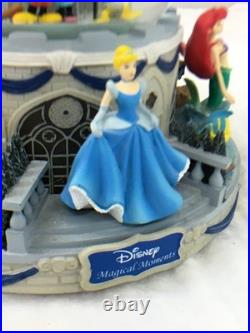 Disney Magical Moments Rotating Glitter Snowglobe Music Box When You Wish Upon A