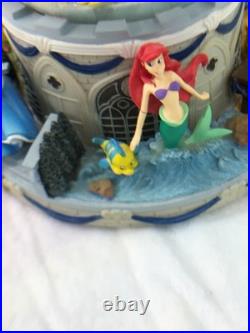 Disney Magical Moments Rotating Glitter Snowglobe Music Box When You Wish Upon A