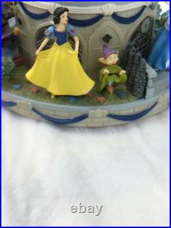 Disney Magical Moments Rotating Glitter Snowglobe Music Box When You Wish Upon A