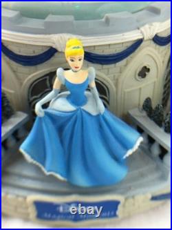 Disney Magical Moments Rotating Glitter Snowglobe Music Box When You Wish Upon A