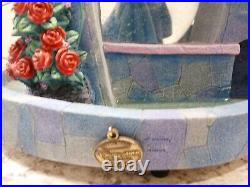 Disney Magical Princess Castle Snow Globe Musical 12 Disney Store IN BOX Rare