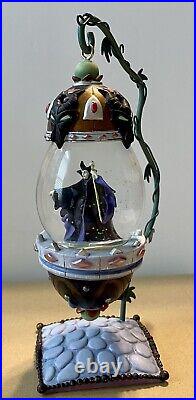 Disney Maleficent Delicate Hanging Snow Globe on Vine Stand Collectors Item NIB