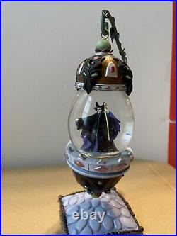 Disney Maleficent Delicate Hanging Snow Globe on Vine Stand Collectors Item NIB