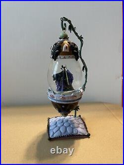 Disney Maleficent Delicate Hanging Snow Globe on Vine Stand Collectors Item NIB