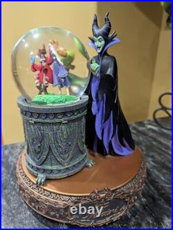 Disney Maleficent Musical Rotating Snow a night on bald mountain PERFECT COND