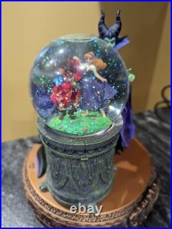 Disney Maleficent Musical Rotating Snow a night on bald mountain PERFECT COND