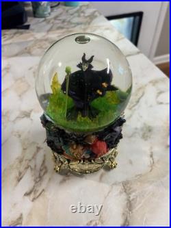 Disney Maleficent Sleeping Beauty Snow Globe Master of Animation Marc Davis