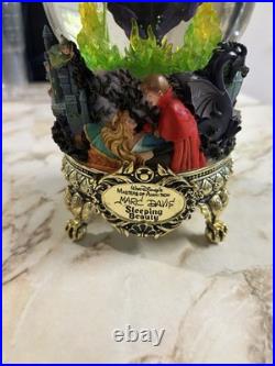 Disney Maleficent Sleeping Beauty Snow Globe Master of Animation Marc Davis