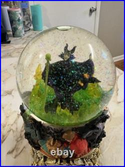 Disney Maleficent Sleeping Beauty Snow Globe Master of Animation Marc Davis