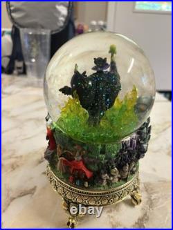 Disney Maleficent Sleeping Beauty Snow Globe Master of Animation Marc Davis