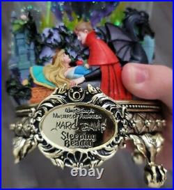 Disney Maleficent Sleeping Beauty Snow globe, Masters Animation Lights Up