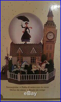 Disney Marry Poppins schneekugel mit Box Spieluhr Snow Globe Key