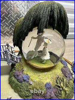 Disney Mary Poppins Snowglobe Jolly Holiday Tune Diorama Rare Read Description