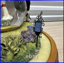 Disney Mary Poppins Snowglobe Jolly Holiday Tune Diorama Rare Read Description