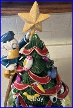 Disney Mickey And Friends Radko Holiday Snow-globe #95693