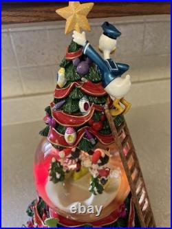 Disney Mickey And Friends Radko Holiday Snow-globe #95693