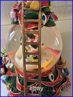 Disney Mickey And Friends Radko Holiday Snow-globe #95693