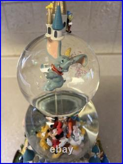 Disney Mickey Double Snow-globe In Boxes #24148 Just Opened To List Disney Mickey Double Snow-globe In Boxes #24148 Just Opened To List