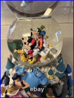 Disney Mickey Double Snow-globe In Boxes #24148 Just Opened To List