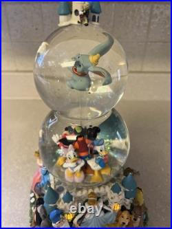 Disney Mickey Double Snow-globe In Boxes #24148 Just Opened To List