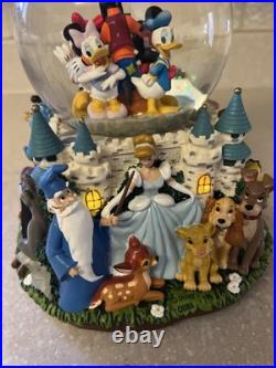 Disney Mickey Double Snow-globe In Boxes #24148 Just Opened To List