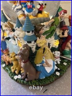 Disney Mickey Double Snow-globe In Boxes #24148 Just Opened To List