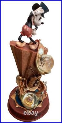Disney Mickey Mouse 100 Years Celebrating His Life & Legacy Snow Globe Ornament