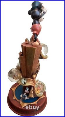 Disney Mickey Mouse 100 Years Celebrating His Life & Legacy Snow Globe Ornament