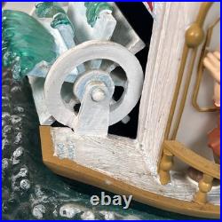 Disney Mickey Mouse 75th Anniversary Steamboat Musical Snow Globe Some Broken Pc Disney Mickey Mouse 75th Anniversary Steamboat Musical Snow Globe Some Broken Pc