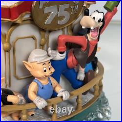 Disney Mickey Mouse 75th Anniversary Steamboat Musical Snow Globe Some Broken Pc Disney Mickey Mouse 75th Anniversary Steamboat Musical Snow Globe Some Broken Pc