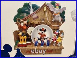 Disney Mickey Mouse CLUB Musical Snow Globe-NEW IN BOX
