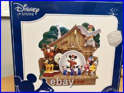 Disney Mickey Mouse CLUB Musical Snow Globe-NEW IN BOX