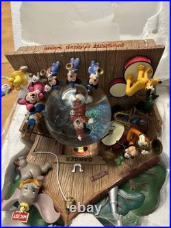 Disney Mickey Mouse CLUB Musical Snow Globe-NEW IN BOX