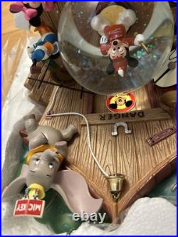 Disney Mickey Mouse CLUB Musical Snow Globe-NEW IN BOX