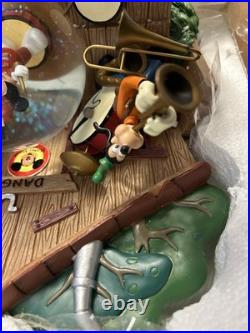 Disney Mickey Mouse CLUB Musical Snow Globe-NEW IN BOX