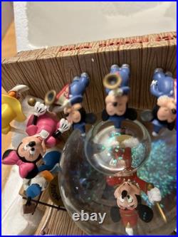 Disney Mickey Mouse CLUB Musical Snow Globe-NEW IN BOX