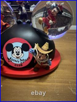 Disney Mickey Mouse Club Musical Snow Globe Mickey Mouse March Original Package Disney Mickey Mouse Club Musical Snow Globe Mickey Mouse March Original Package