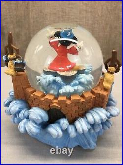 Disney Mickey Mouse Fantasia Musical Snow Globe