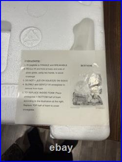 Disney Mickey Mouse Fantasia Musical Snow Globe SORCERER'S APPRENTICE NIB