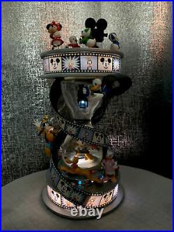 Disney Mickey Mouse & Friends Filming Hourglass Music Snowglobe