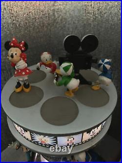 Disney Mickey Mouse & Friends Filming Hourglass Music Snowglobe