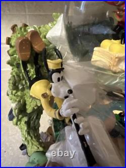 Disney Mickey Mouse Silly Symphonies Band Concert Double Snow Globe #95214