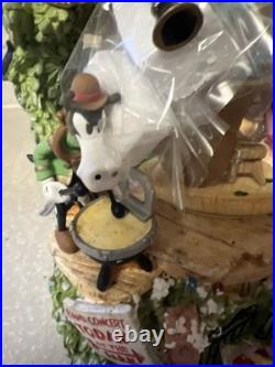 Disney Mickey Mouse Silly Symphonies Band Concert Double Snow Globe #95214
