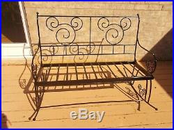 Disney Mickey Wrought Iron Rocker